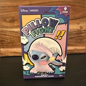 Disney Miniso Pillow Fight Surprise Box Stitch Figure